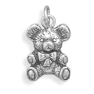 Antique Teddy Bear Charm freeshipping - Higher Class Elegance