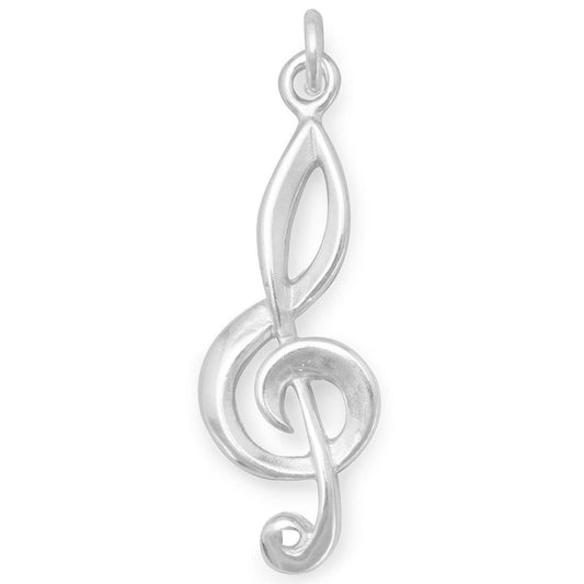 Treble Clef Pendant freeshipping - Higher Class Elegance