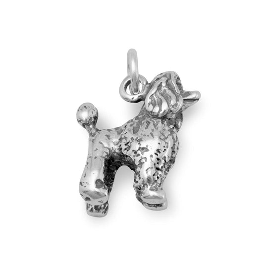 "Prim and Proper!" Poodle Dog Charm freeshipping - Higher Class Elegance