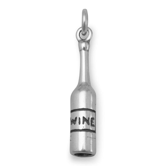 Wine Bottle Charm freeshipping - Higher Class Elegance