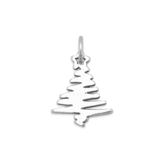 Zig Zag Christmas Tree Charm freeshipping - Higher Class Elegance