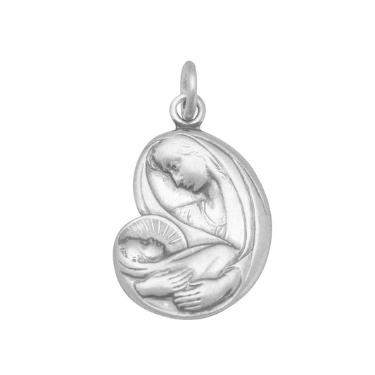 Virgin Mary with Baby Jesus Charm freeshipping - Higher Class Elegance