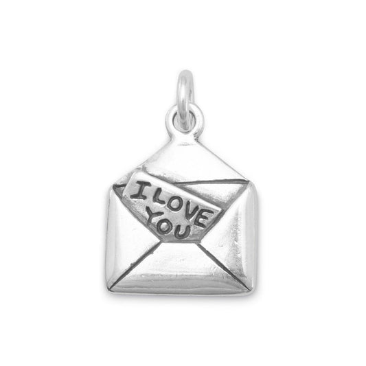 I Love You Letter Charm freeshipping - Higher Class Elegance