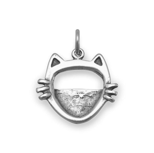 Cat Face Picture Frame Charm freeshipping - Higher Class Elegance