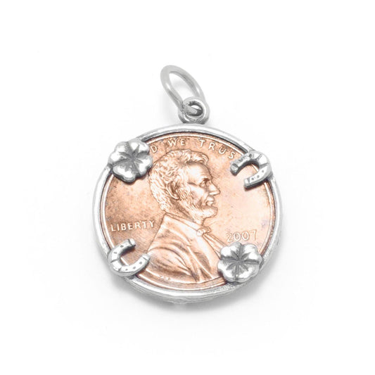 Lucky Penny Holder Charm freeshipping - Higher Class Elegance