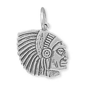 Indian Chief Charm freeshipping - Higher Class Elegance