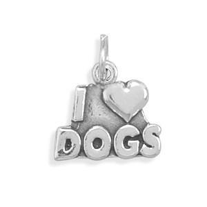 I Love Dogs Charm freeshipping - Higher Class Elegance