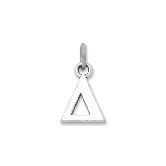 Greek Alphabet Letter Charm - Delta freeshipping - Higher Class Elegance