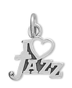 I Love Jazz Charm freeshipping - Higher Class Elegance