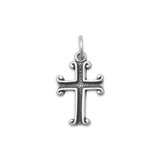 Oxidized Cross Charm freeshipping - Higher Class Elegance