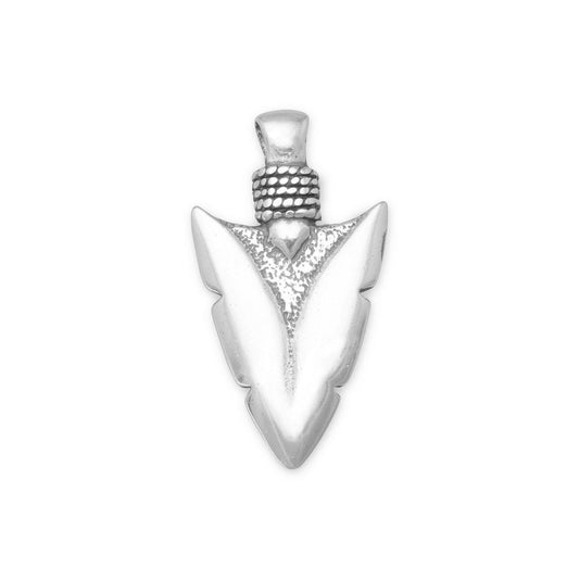 Oxidized Arrowhead Pendant freeshipping - Higher Class Elegance