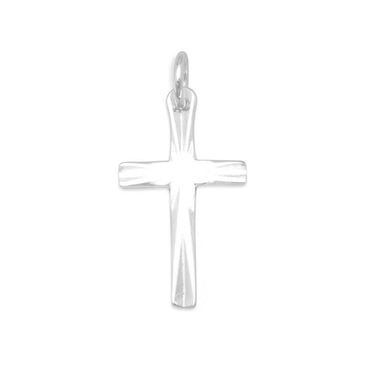 Diamond Cut Cross Pendant freeshipping - Higher Class Elegance