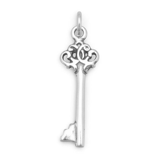 Vintage Style Key Charm freeshipping - Higher Class Elegance