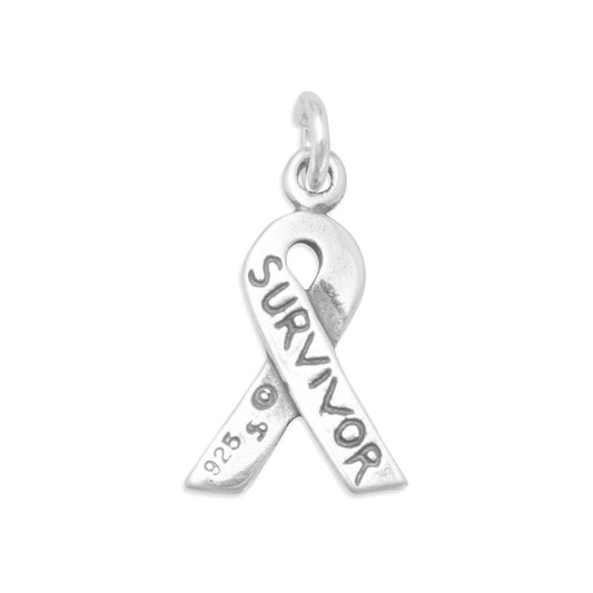 Survivor Ribbon Charm freeshipping - Higher Class Elegance