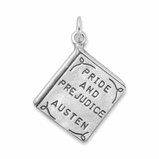 Pride and Prejudice Book Charm freeshipping - Higher Class Elegance