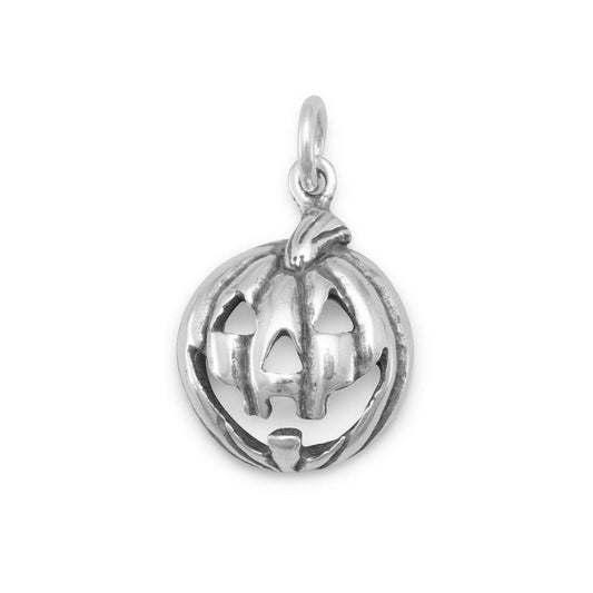Oxidized Jack-O-Lantern Charm freeshipping - Higher Class Elegance