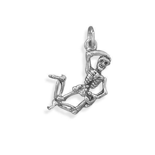 Oxidized Skeleton Charm freeshipping - Higher Class Elegance