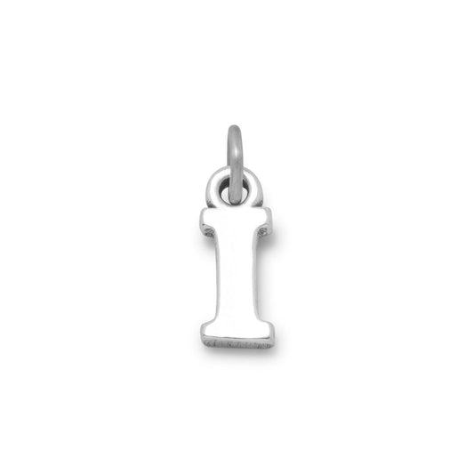 Greek Alphabet Letter Charm - Iota freeshipping - Higher Class Elegance