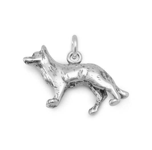 German Shepherd Dog Charm freeshipping - Higher Class Elegance