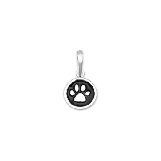 Enamel Paw Print Charm freeshipping - Higher Class Elegance