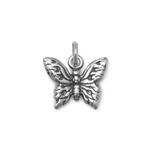 Oxidized Butterfly Charm freeshipping - Higher Class Elegance
