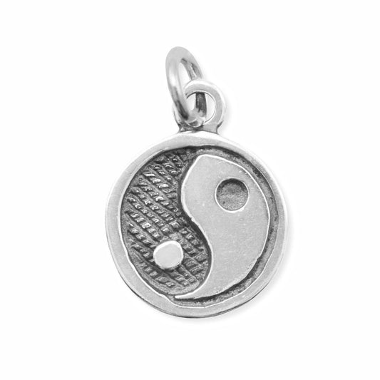Oxidized Yin-Yang Charm freeshipping - Higher Class Elegance