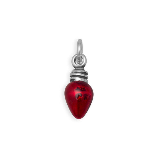 Christmas Light Bulb Charm freeshipping - Higher Class Elegance