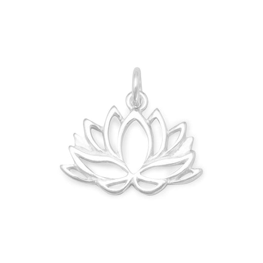 Lotus Flower Charm freeshipping - Higher Class Elegance