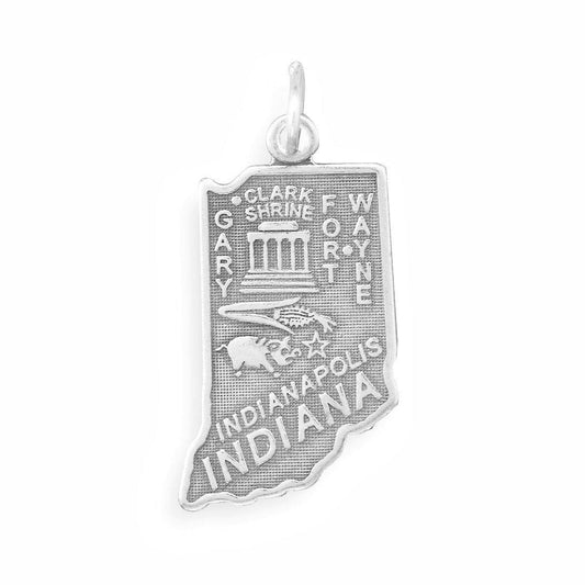 Indiana State Charm freeshipping - Higher Class Elegance