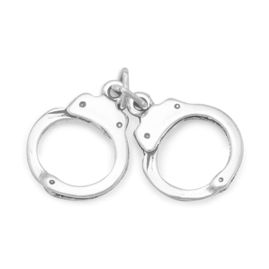 Pair of Handcuffs Charm freeshipping - Higher Class Elegance