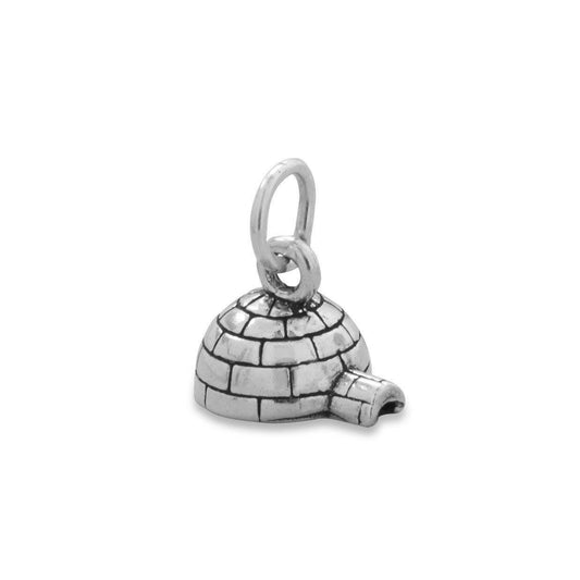 Oxidized Igloo Charm freeshipping - Higher Class Elegance