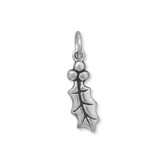 Holly Leaf Charm freeshipping - Higher Class Elegance