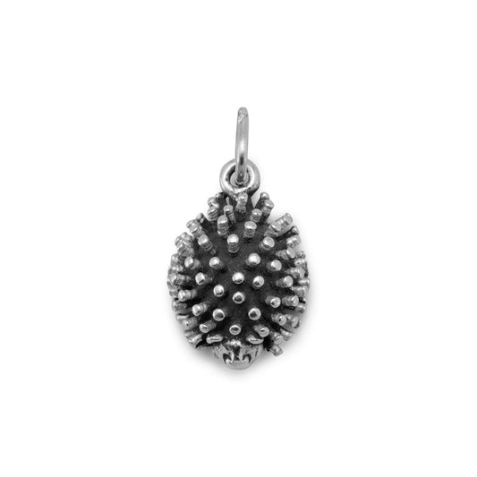 Oxidized Hedgehog Charm freeshipping - Higher Class Elegance