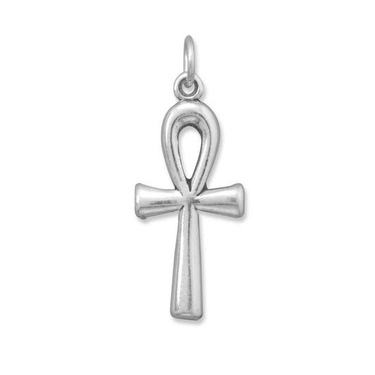 Oxidized Ankh Charm freeshipping - Higher Class Elegance