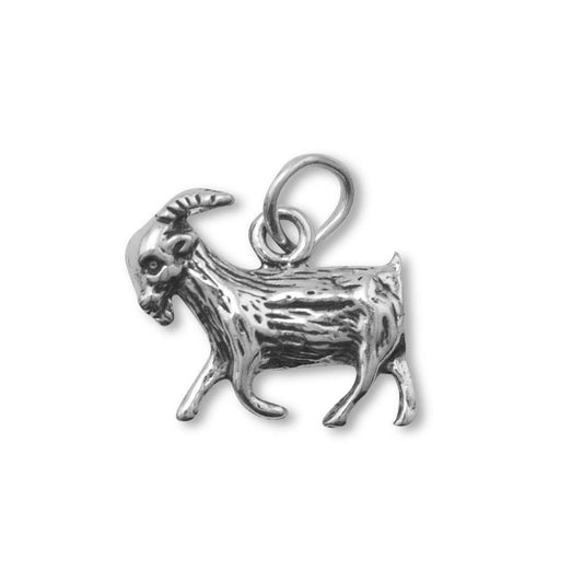 Oxidized Goat Charm freeshipping - Higher Class Elegance