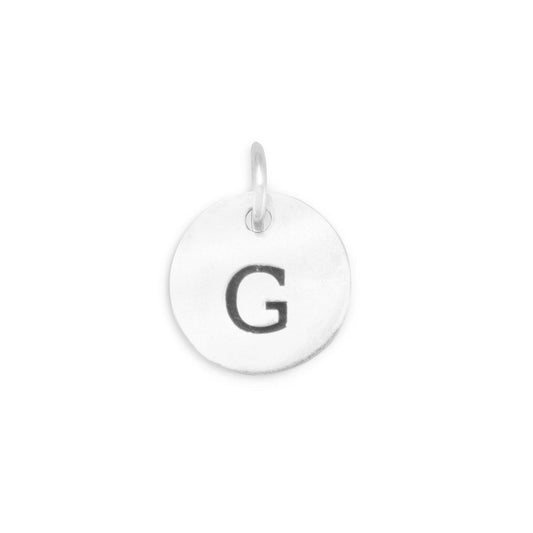 Oxidized Initial "G" Charm freeshipping - Higher Class Elegance