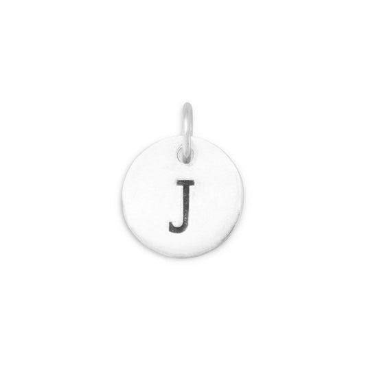 Oxidized Initial "J" Charm freeshipping - Higher Class Elegance