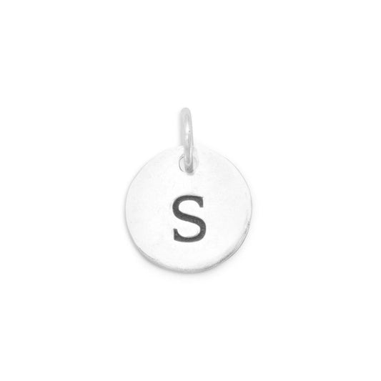Oxidized Initial "S" Charm freeshipping - Higher Class Elegance