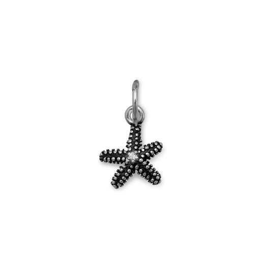 Oxidized Starfish Charm freeshipping - Higher Class Elegance