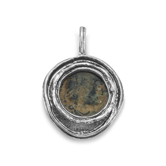Ancient Roman Coin Pendant freeshipping - Higher Class Elegance