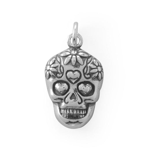 Sugar Skull Charm freeshipping - Higher Class Elegance