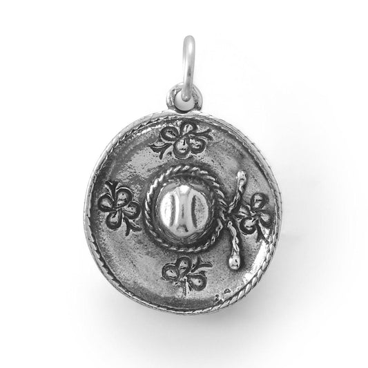 Fiesta! Decorated Sombrero Charm freeshipping - Higher Class Elegance