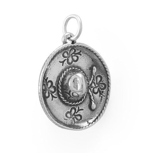 Fiesta! Decorated Sombrero Charm freeshipping - Higher Class Elegance