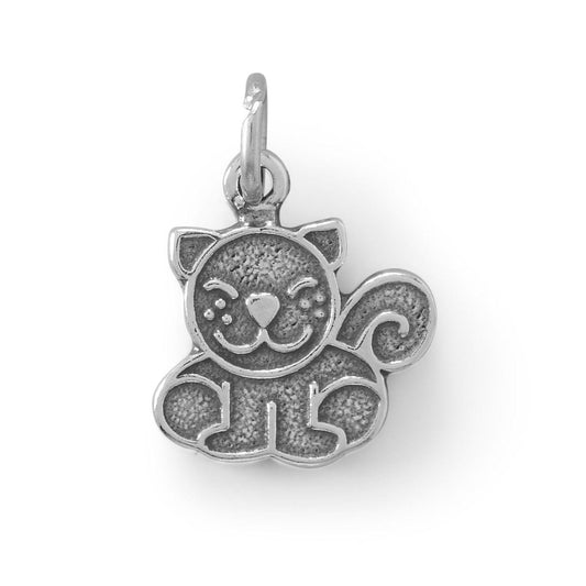 Frisky Feline Kitty Charm freeshipping - Higher Class Elegance