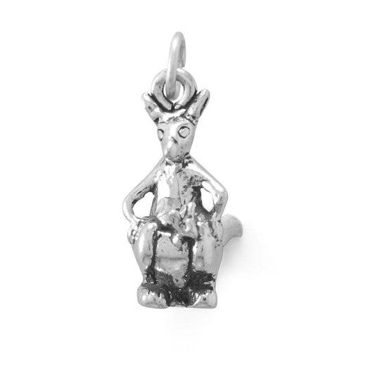Precious Kangaroo & Joey Charm freeshipping - Higher Class Elegance