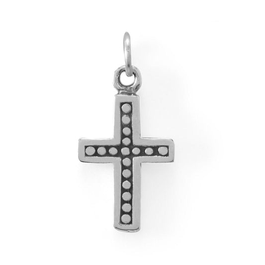 Oxidized Cross Charm freeshipping - Higher Class Elegance