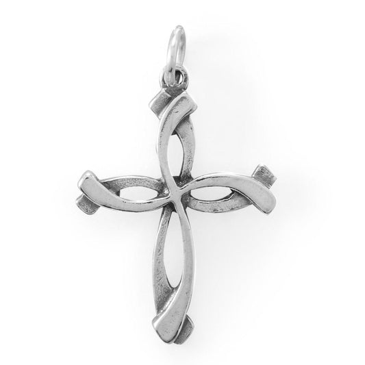 Oxidized Overlap Design Cross freeshipping - Higher Class Elegance
