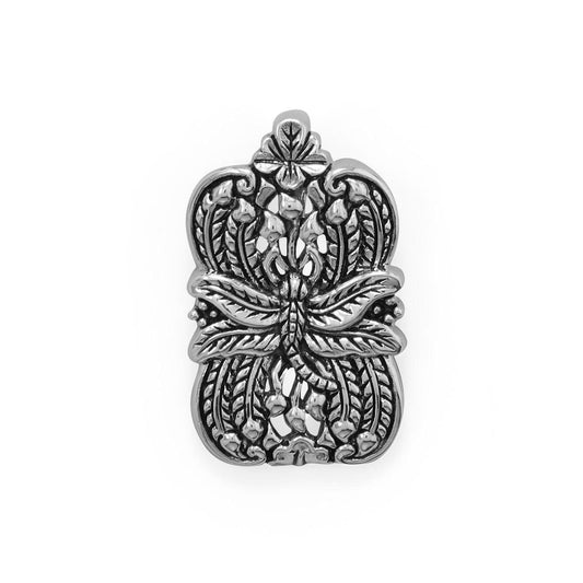 Oxidized Dragonfly in Wheat Design Slide freeshipping - Higher Class Elegance