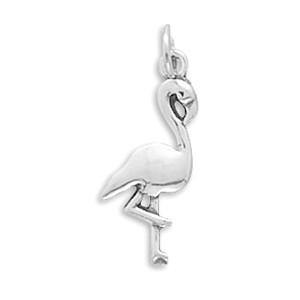 Oxidized Flamingo Charm freeshipping - Higher Class Elegance