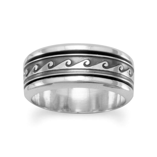 Wave Design Spin Ring freeshipping - Higher Class Elegance